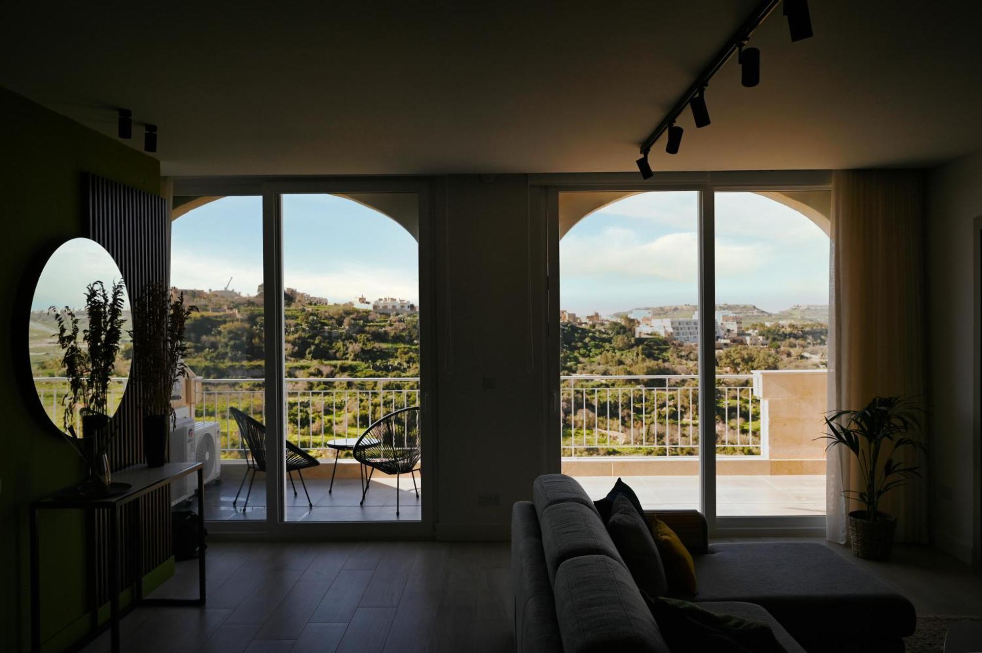 Cliff Edge Apartment In Xagħra Exteriör bild